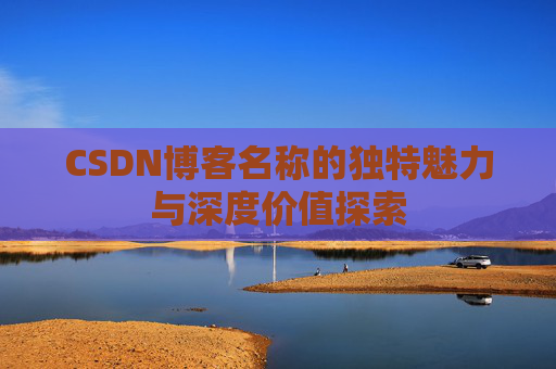 CSDN博客名称的独特魅力与深度价值探索